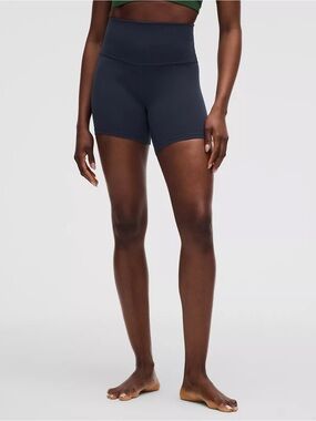 Lululemon Navy Blue Bike Shorts